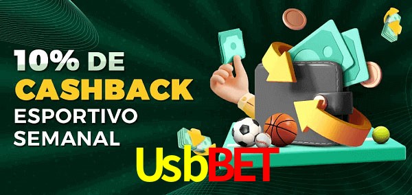 10% de bônus de cashback na Usbbet
